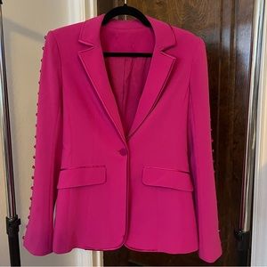 Cinq a Sept - Pink silk blazer